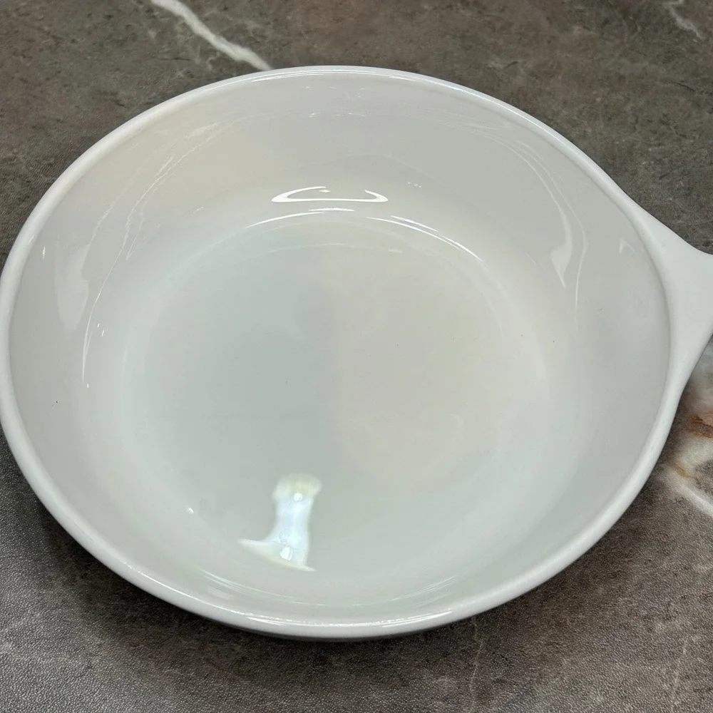 Corning Ware Blue Cornflower 6.5 Inch Skillet P-83-B Vintage White Frying Pan
